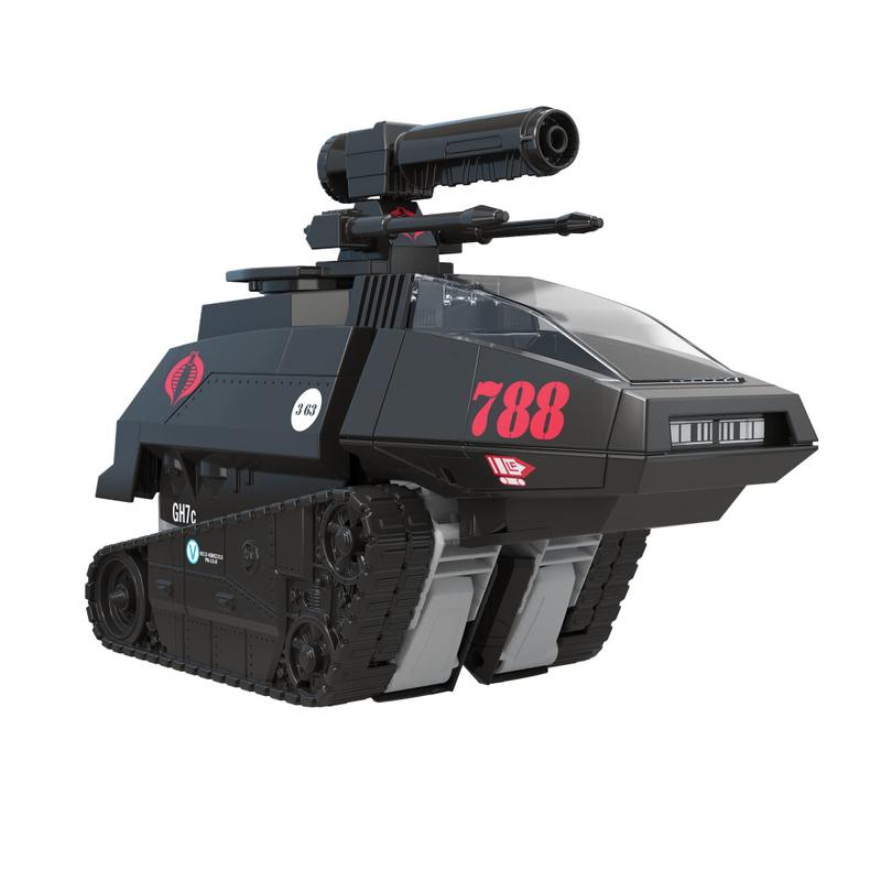 Tanque colaborativo Megatron H.I.S.S., da Toy Transformers